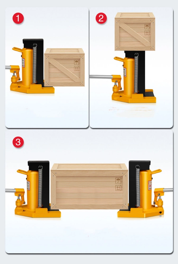 Manual Hand Hydraulic Lifting Toe Jack