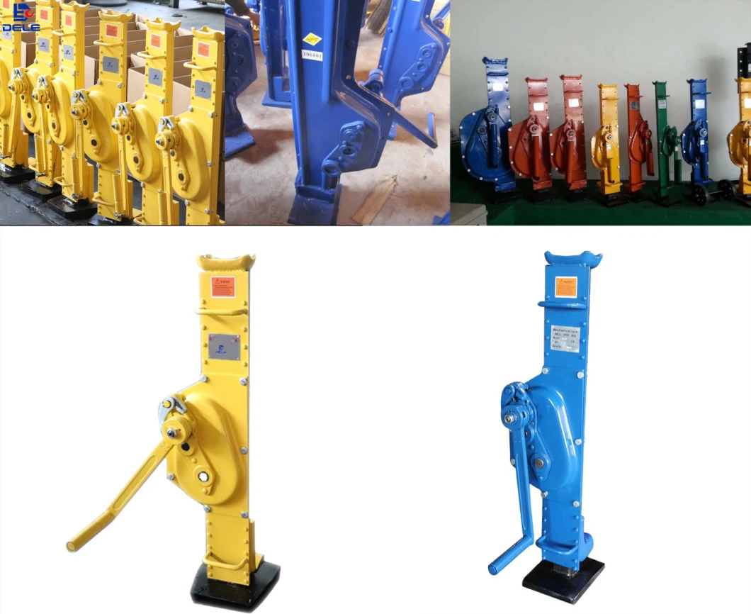 China Manufacture Lifting Equipment Hand Mechanical Ratchet Steel Jack